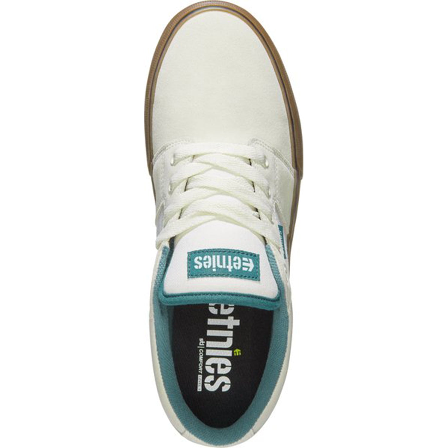 Etnies Barge Shoe - White / Blue / Gum | Shoes | Etnies