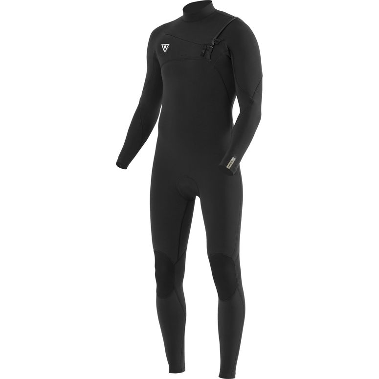VIssla 7 Seas Comp 4-3 Chest Zip Full Wetsuit - Black