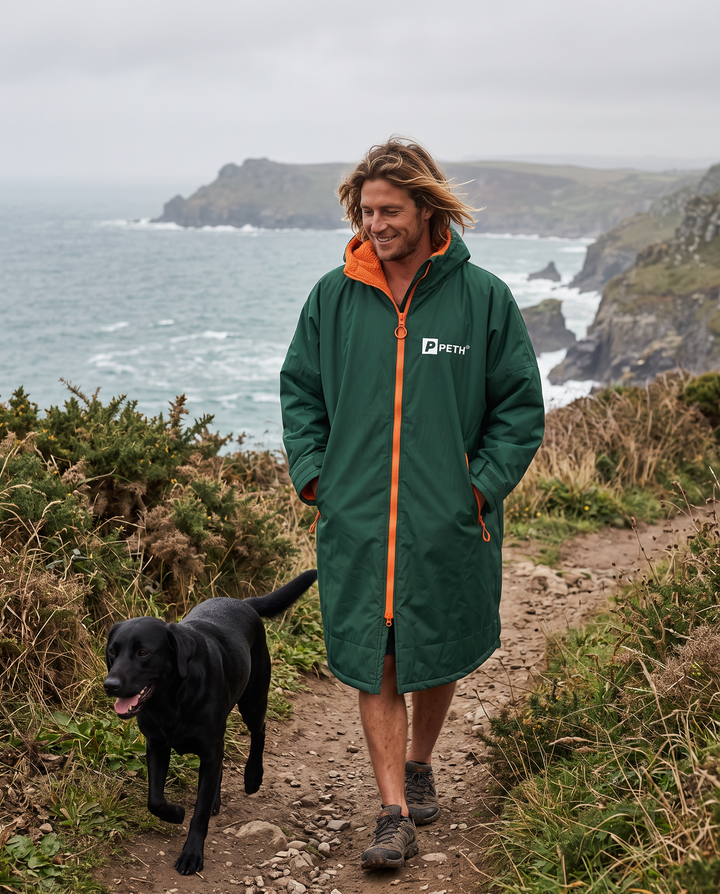 Waterproof Changing Robe | Forest Green