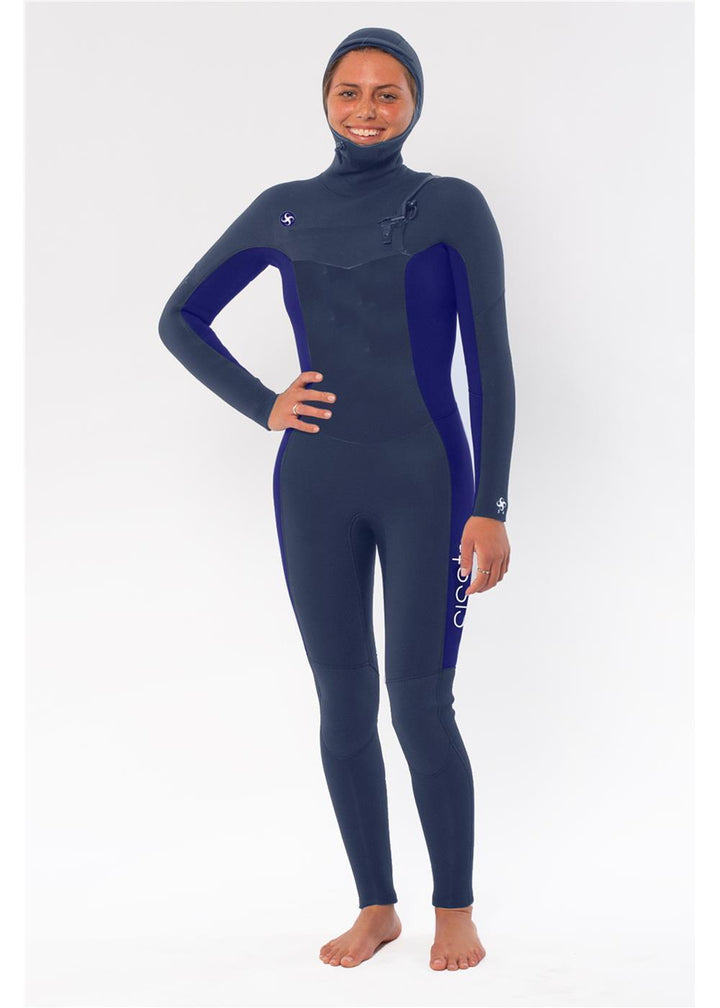 Sisstrevolution My Seas 5/4 Hooded Chest Zip Full Wetsuit