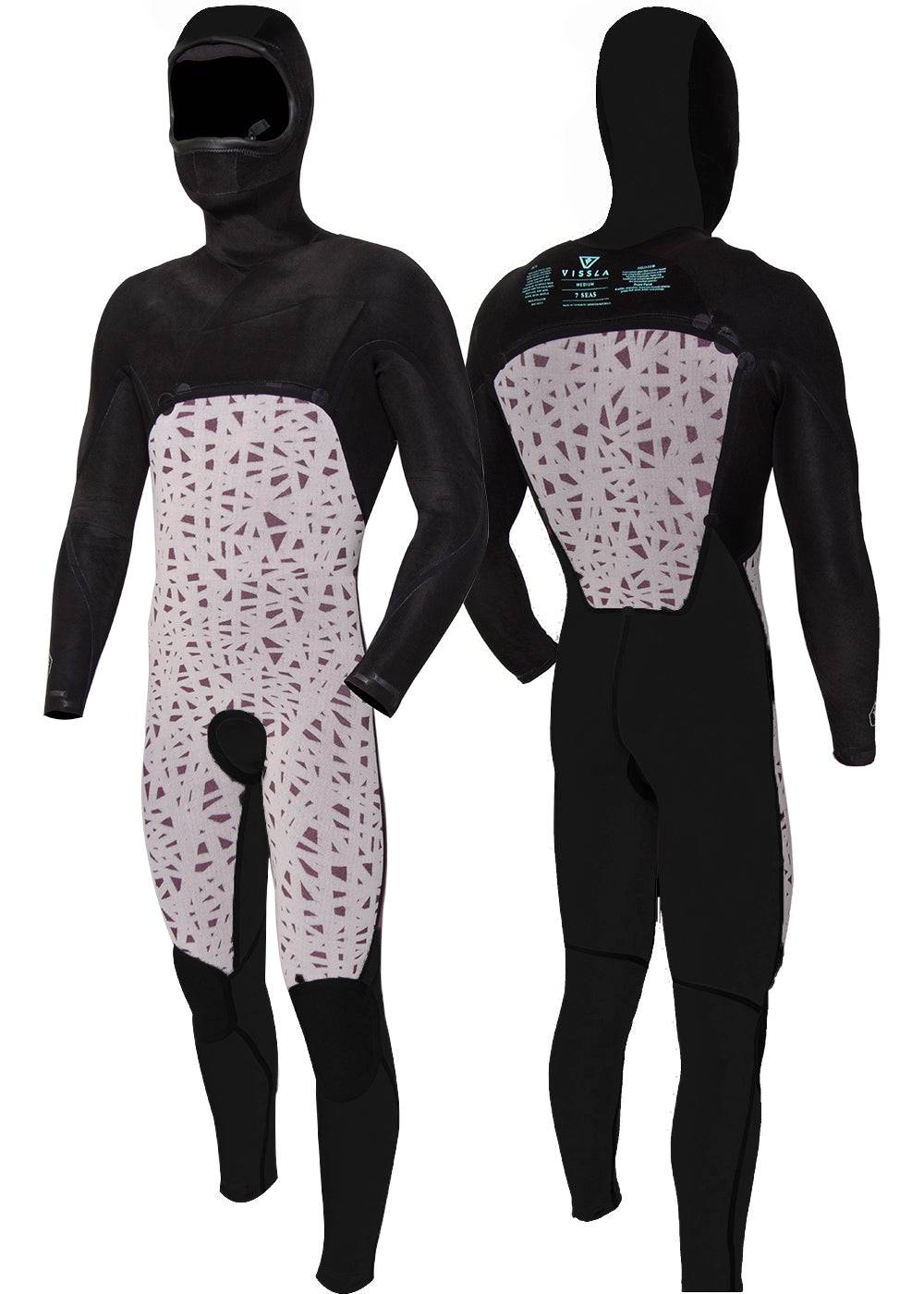 Vissla 7 Seas 5-4-3 Hooded Chest Zip