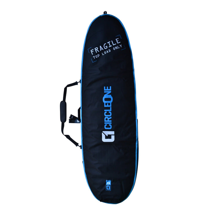 9ft 6 Bamboo Round Pin Tail Longboard Surfboard | Circle One