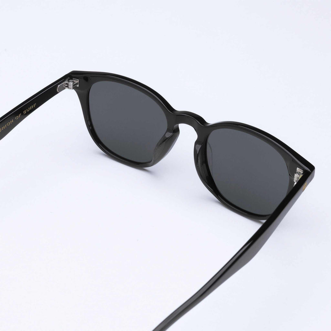 Reef Break- Bioacetate Polarised Sunglasses in All Black