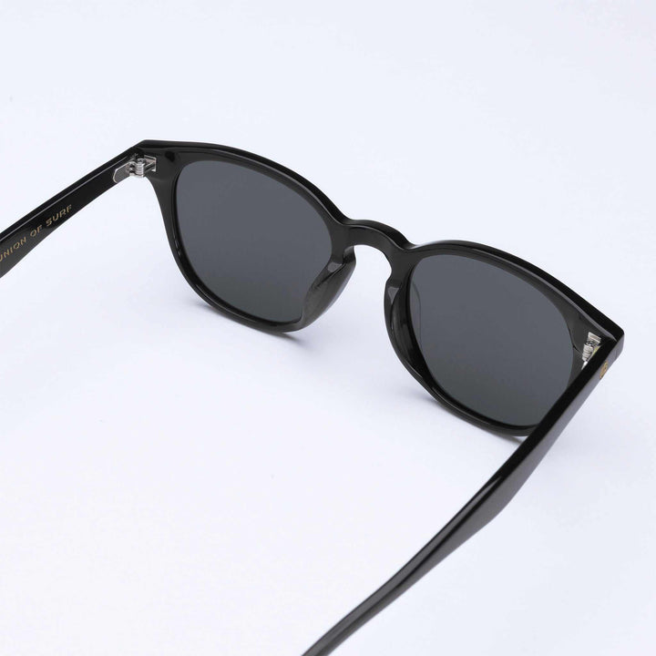 Reef Break- Bioacetate Polarised Sunglasses in All Black