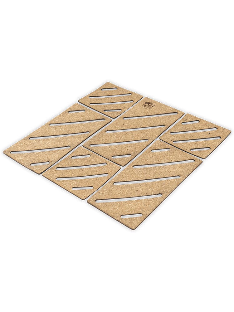 Nomads Cork 6 Piece Front Traction Pad | Tail Pads | Nomads