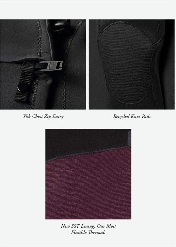 Vissla 7 Seas Comp 4-3 Chest Zip Full Suit