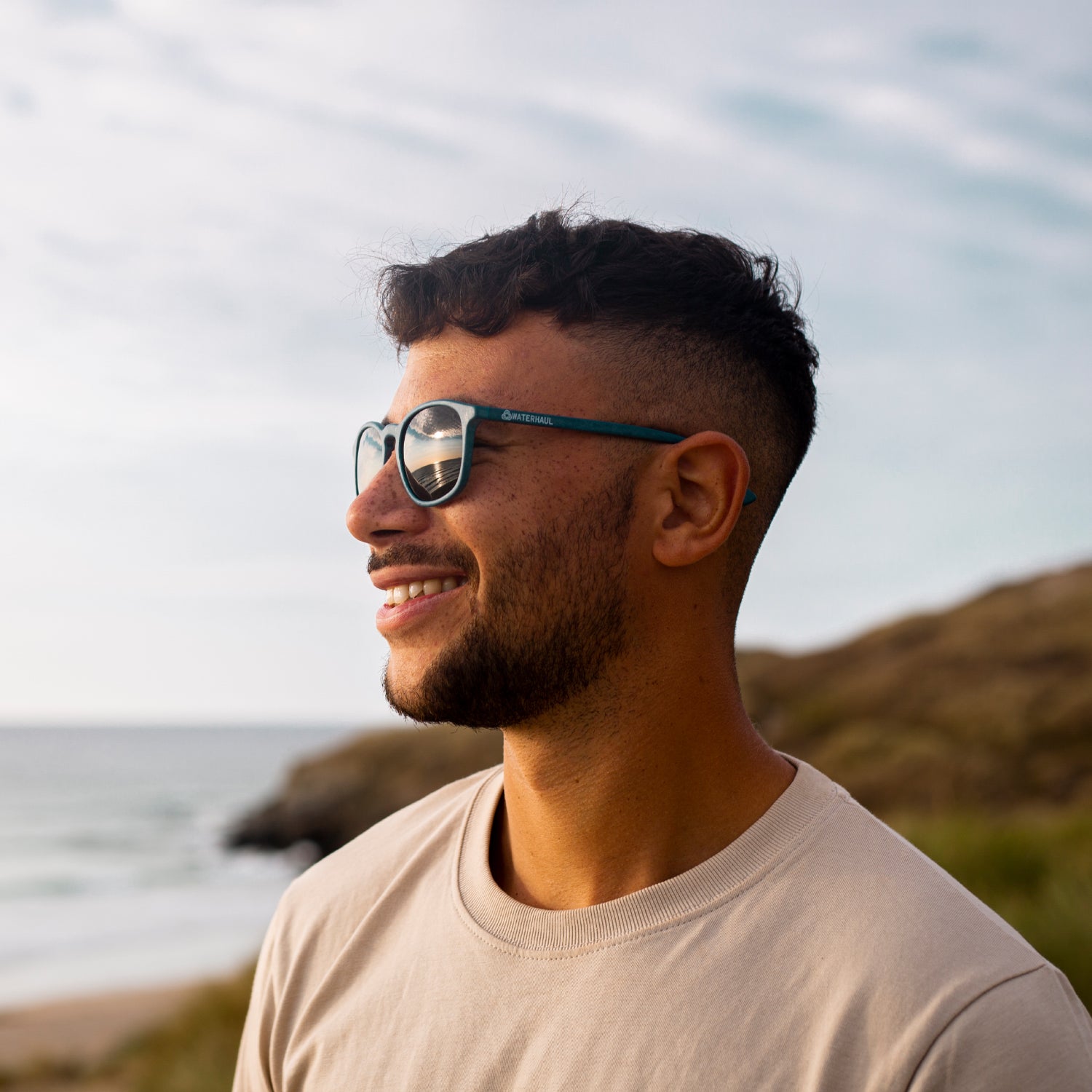 Waterhaul Kynance Polarised Sunglasses - Navy