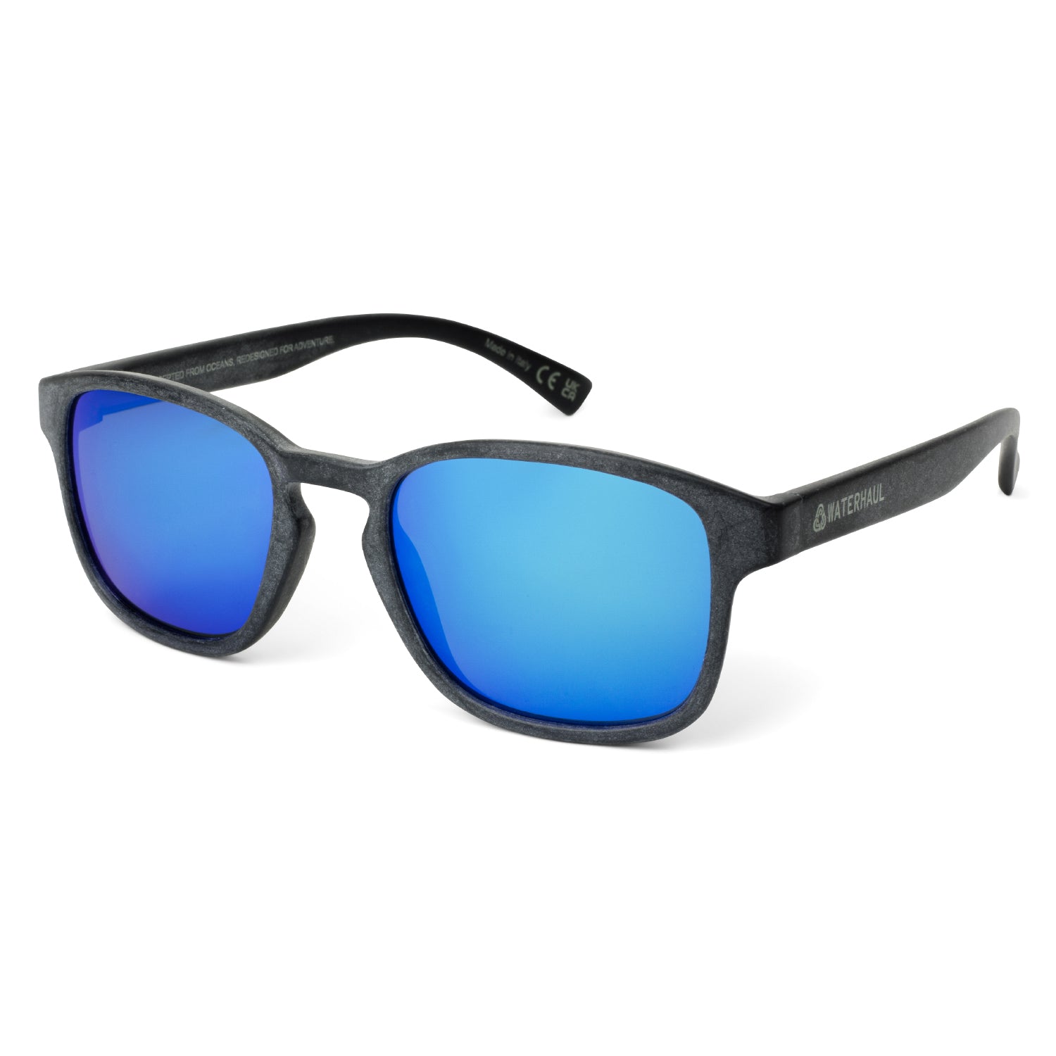 Waterhaul Pentire Polarised Sunglasses - Slate / Blue Mirror