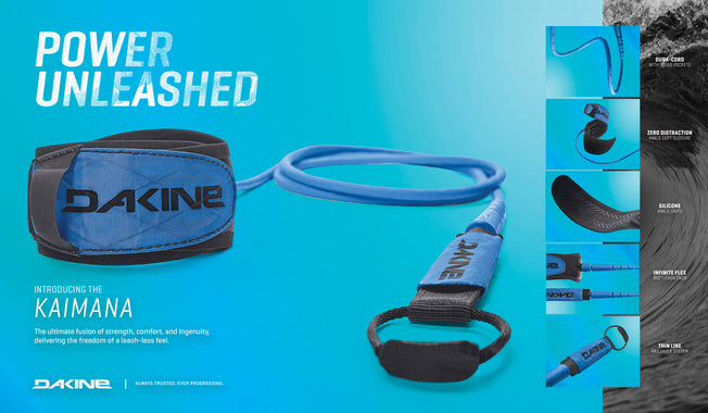 Dakine Kaimana Team Surf Leash - Black