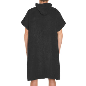 FCS Towel Poncho Changing Robe - Black