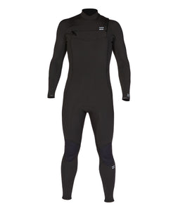 Billabong Mens 302 Absolute Chest Zip Full GBS Wetsuit (Black)