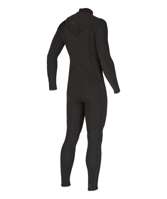 Billabong Mens 302 Absolute Chest Zip Full GBS Wetsuit (Black)