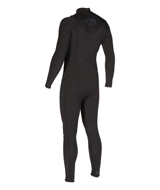 Billabong Mens 302 Absolute Chest Zip Full GBS Wetsuit (Black)