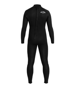 Billabong Mens 403 Intruder Back Zip Full Wetsuit (Black)