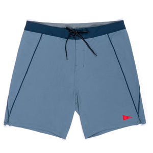 Florence Burgee Gamma Boardshort - Steel Blue