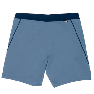 Florence Burgee Gamma Boardshort - Steel Blue