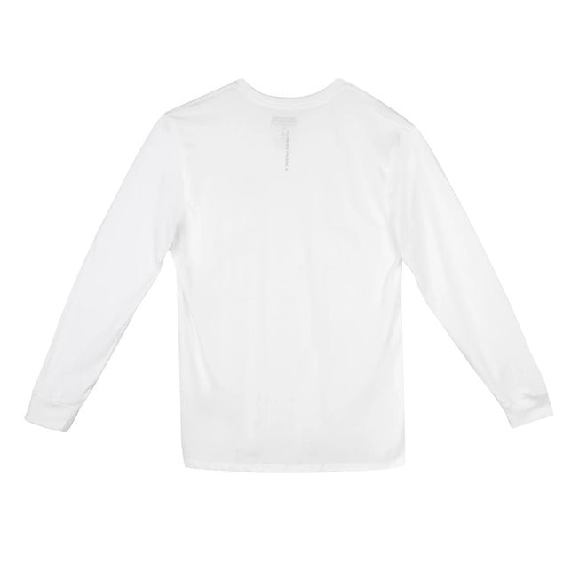 Florence Burgee Organic Long Sleeve T-Shirt - White