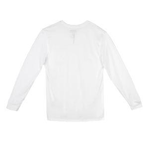 Florence Burgee Organic Long Sleeve T-Shirt - White