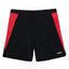 Florence Burgee Boardshort - Black Racing Red