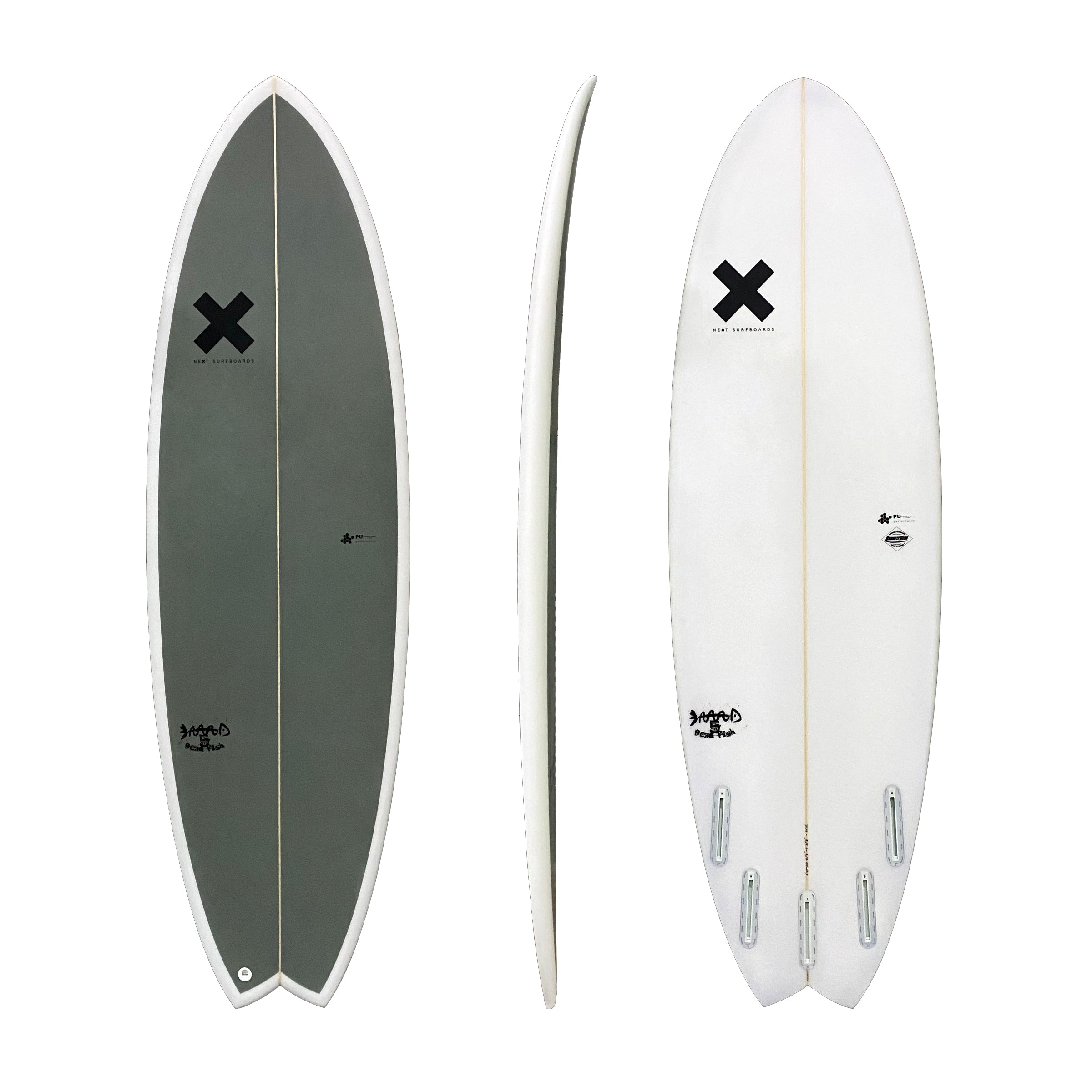 Next Dead Fish EPS Surfboard (Grey) | Surfboards | Next