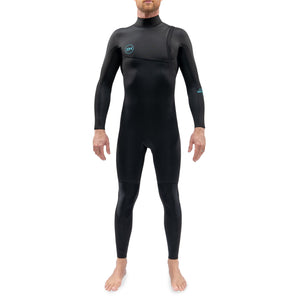 Dakine Mens Mission Zip Free Full Suit 3/2 (Black)