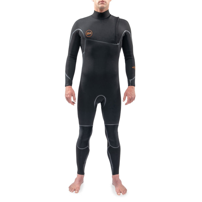 Dakine Mens Cyclone Zip Free Full Suit 4/3 (Black) (6)