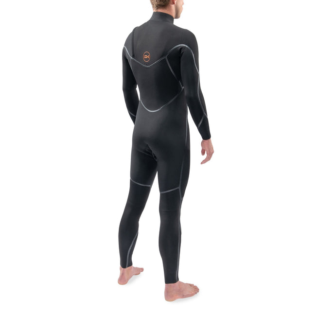 Dakine Mens Cyclone Zip Free Full Suit 4/3 (Black)