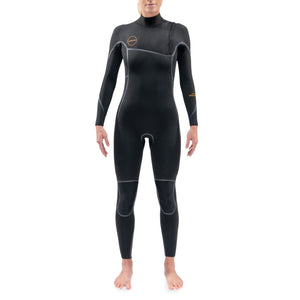 Dakine Womens Cyclone Zip Free Full Suit 3/2 (Black)