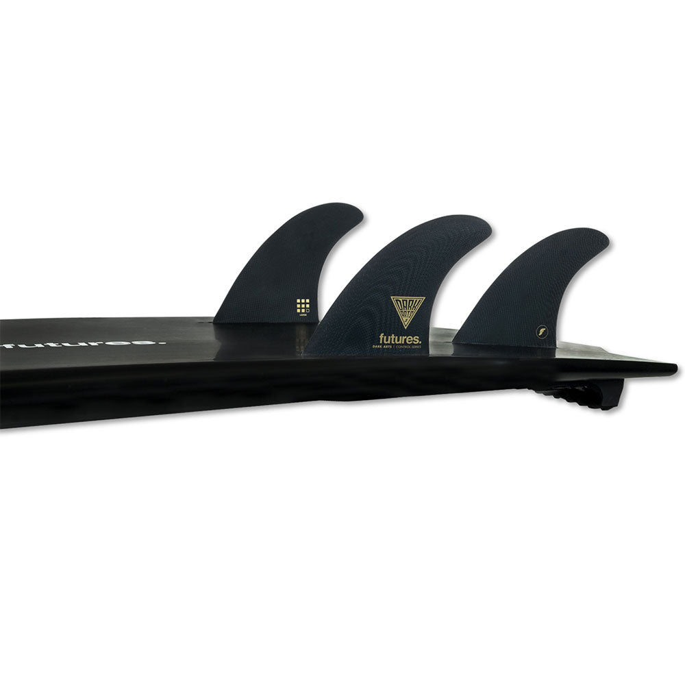 Dark Arts x Futures Control Series Thruster Fins - Large | Fins | Futures