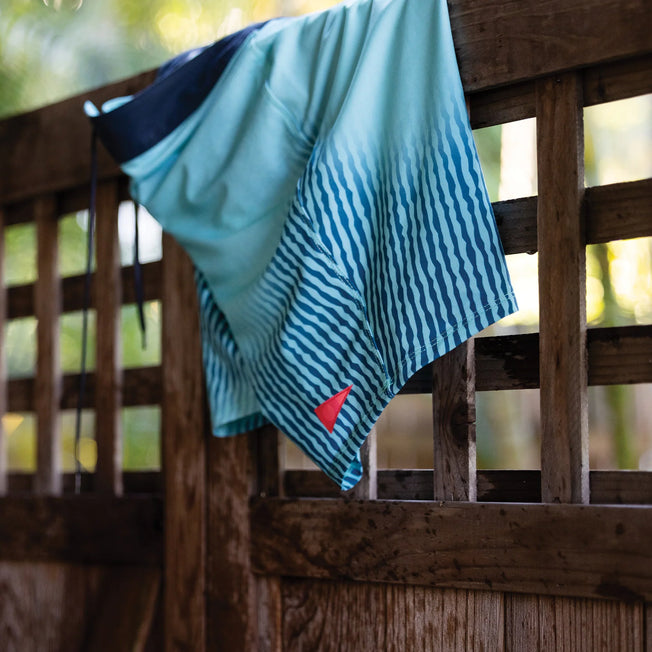 Florence Depth Boardshort - Aqua