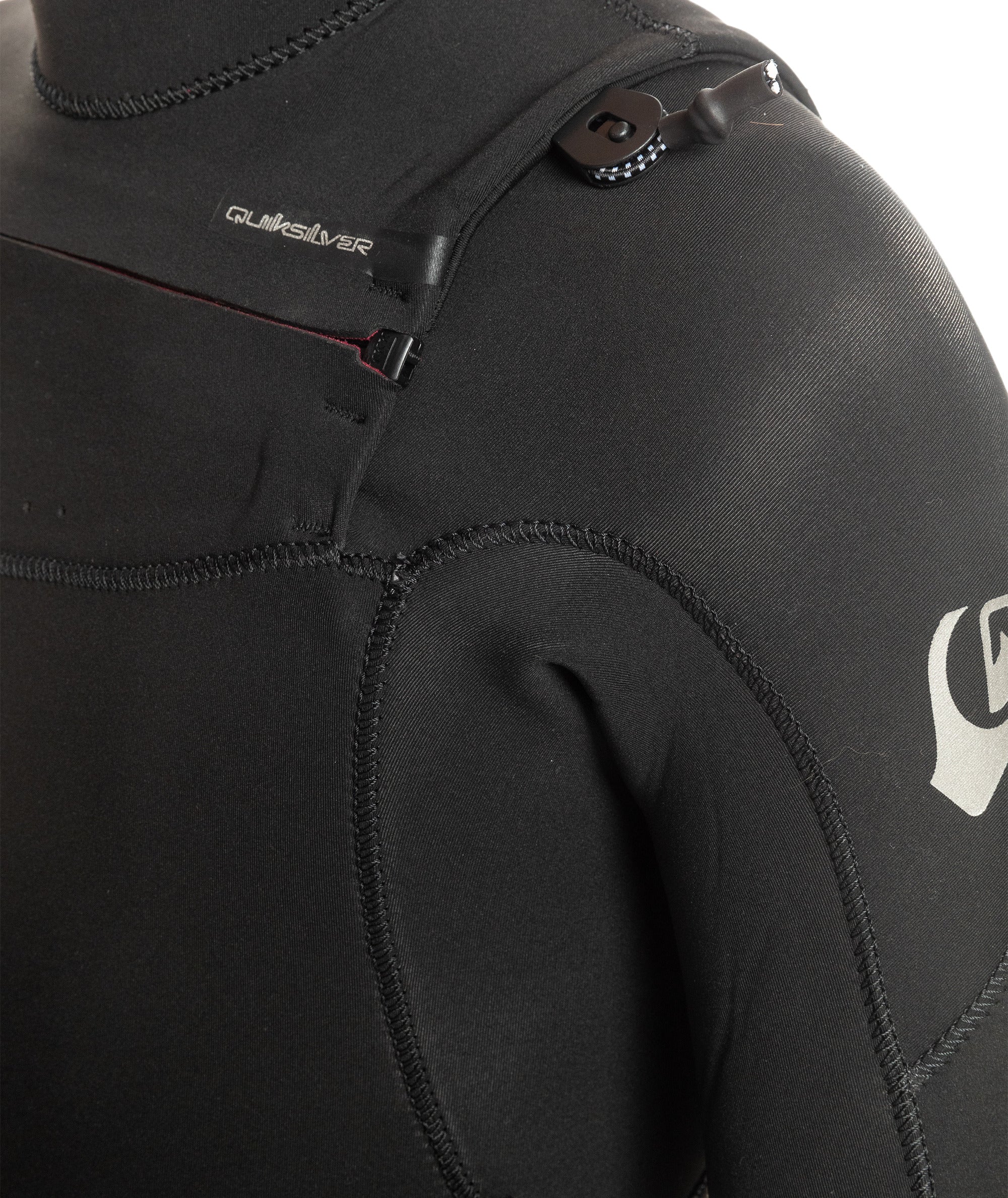 Quiksilver 3/2 Boys Everyday Sessions Chest Zip Full Wetsuit - Black | Wetsuits | Quiksilver