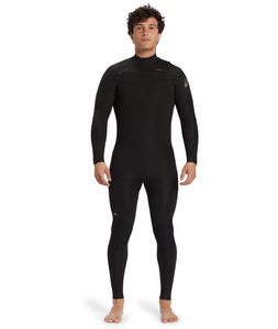 Quiksilver 4/3 Everyday Sessions Chest Zip Full Wetsuit - Black