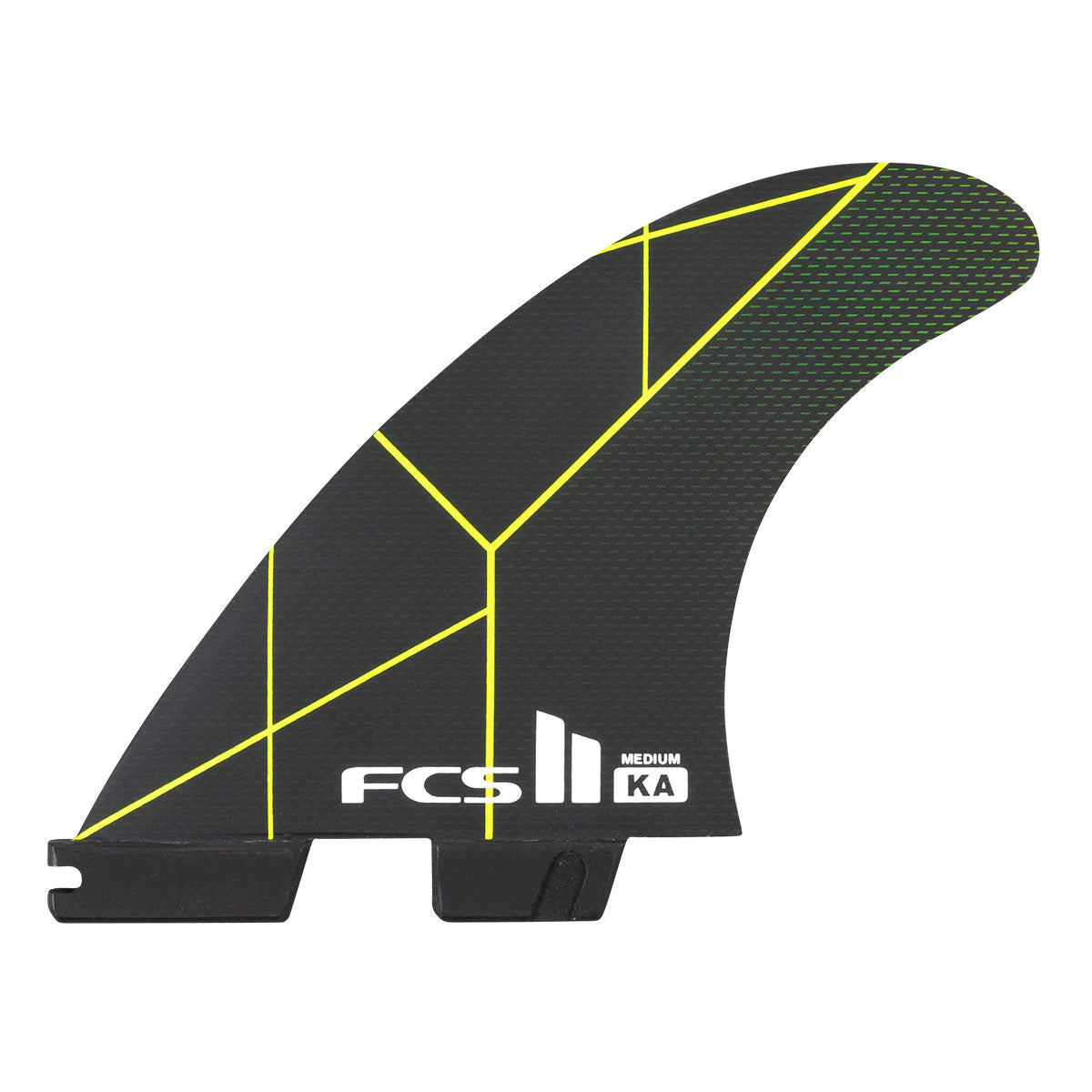 FCS II Kolohe Andino PC Black / Acid Tri Fin Set | Fins | FCS