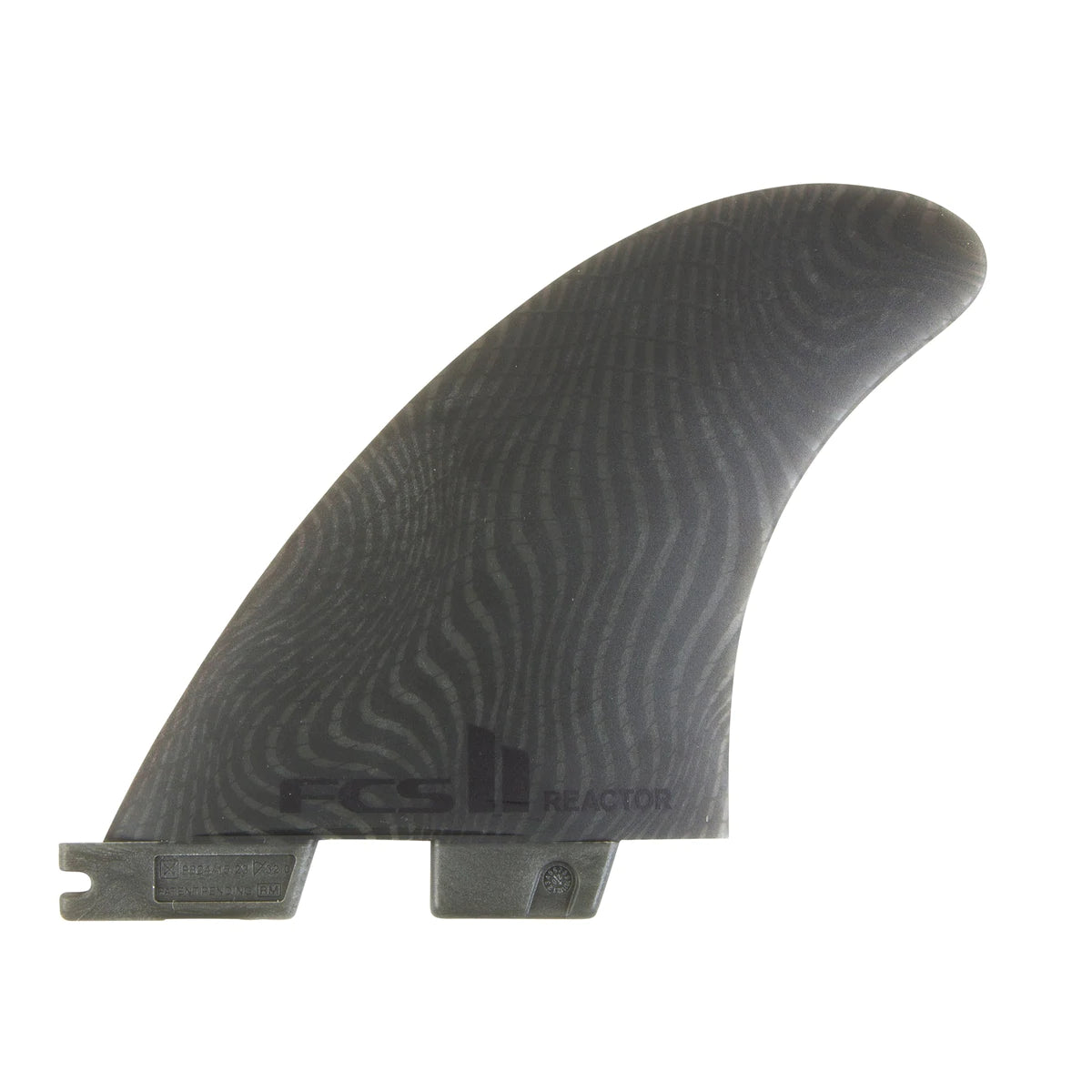 FCS II Reactor Neo Glass Ash Tri Set - Medium | Fins | FCS