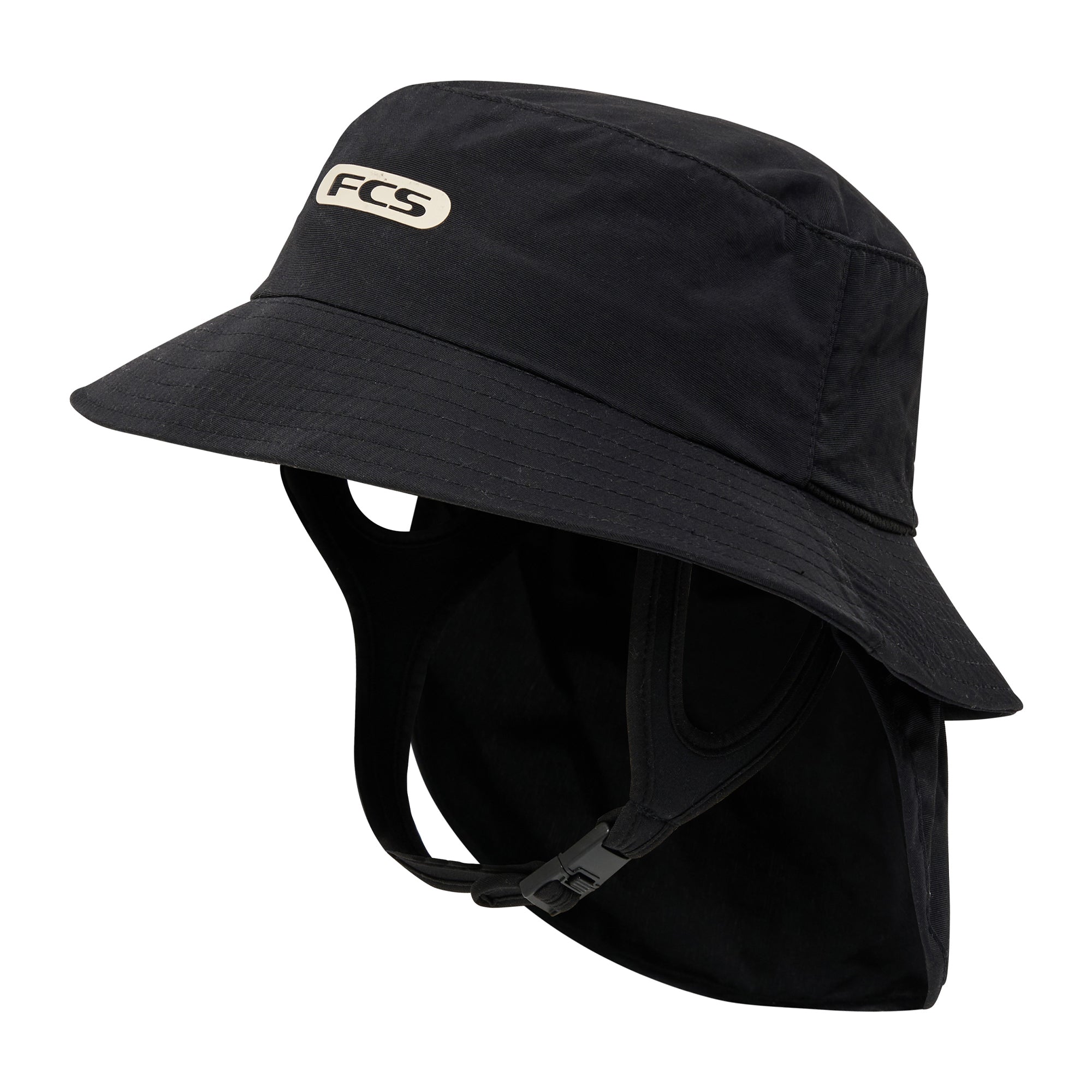 FCS Essential Surf Bucket Hat - Black | Hats | FCS