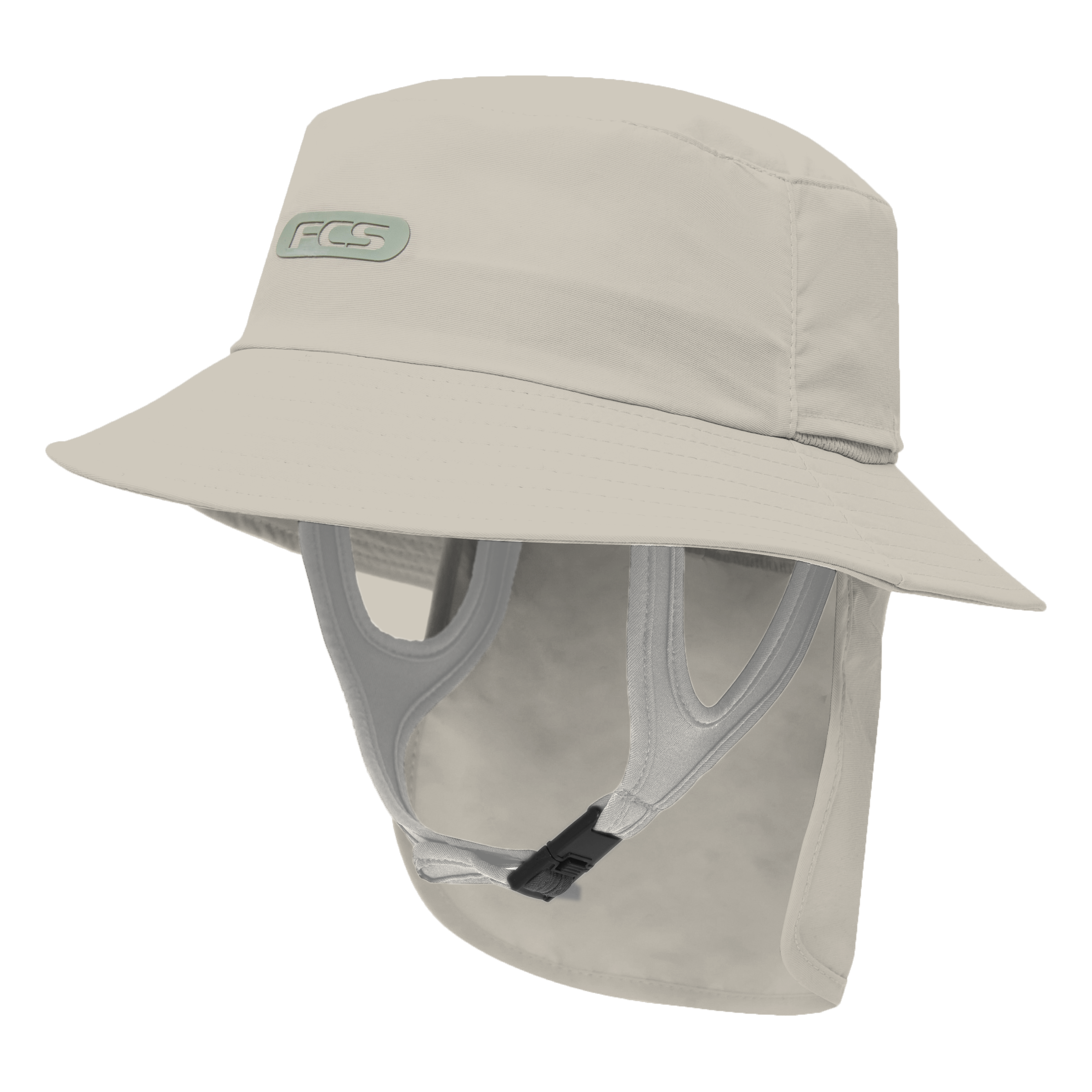 FCS Essential Surf Bucket Hat - Warm Grey | Hats | FCS