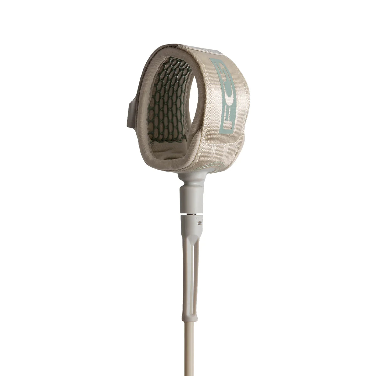 FCS All Round Essential Leash - Warm Grey / Iceburg Green | Leashes | FCS