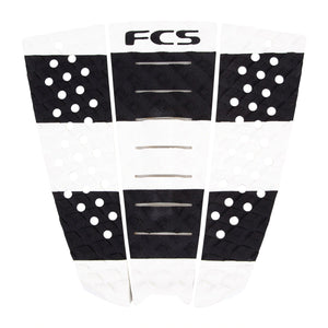 FCS Jeremy Flores Surf Tailpad - Off White
