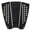 FCS Julian Wilson Surf Tailpad - Black / Charcoal-FCS Julian Wilson Surf Tailpad - Black / Charcoal-Green Overhead