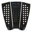 FCS Julian Wilson Surf Tailpad - Black / Charcoal-FCS Julian Wilson Surf Tailpad - Black / Charcoal-Green Overhead