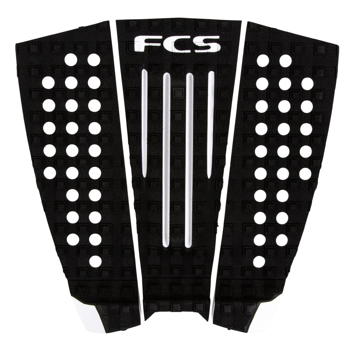 FCS Julian Wilson Surf Tailpad - Black / White | Tail Pads | FCS