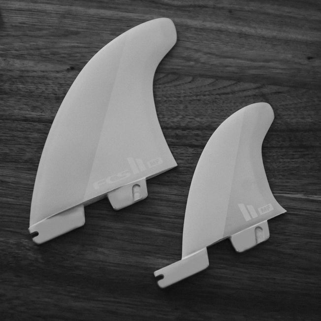 FCS II Mick Fanning Twin Fin Set - Extra Large