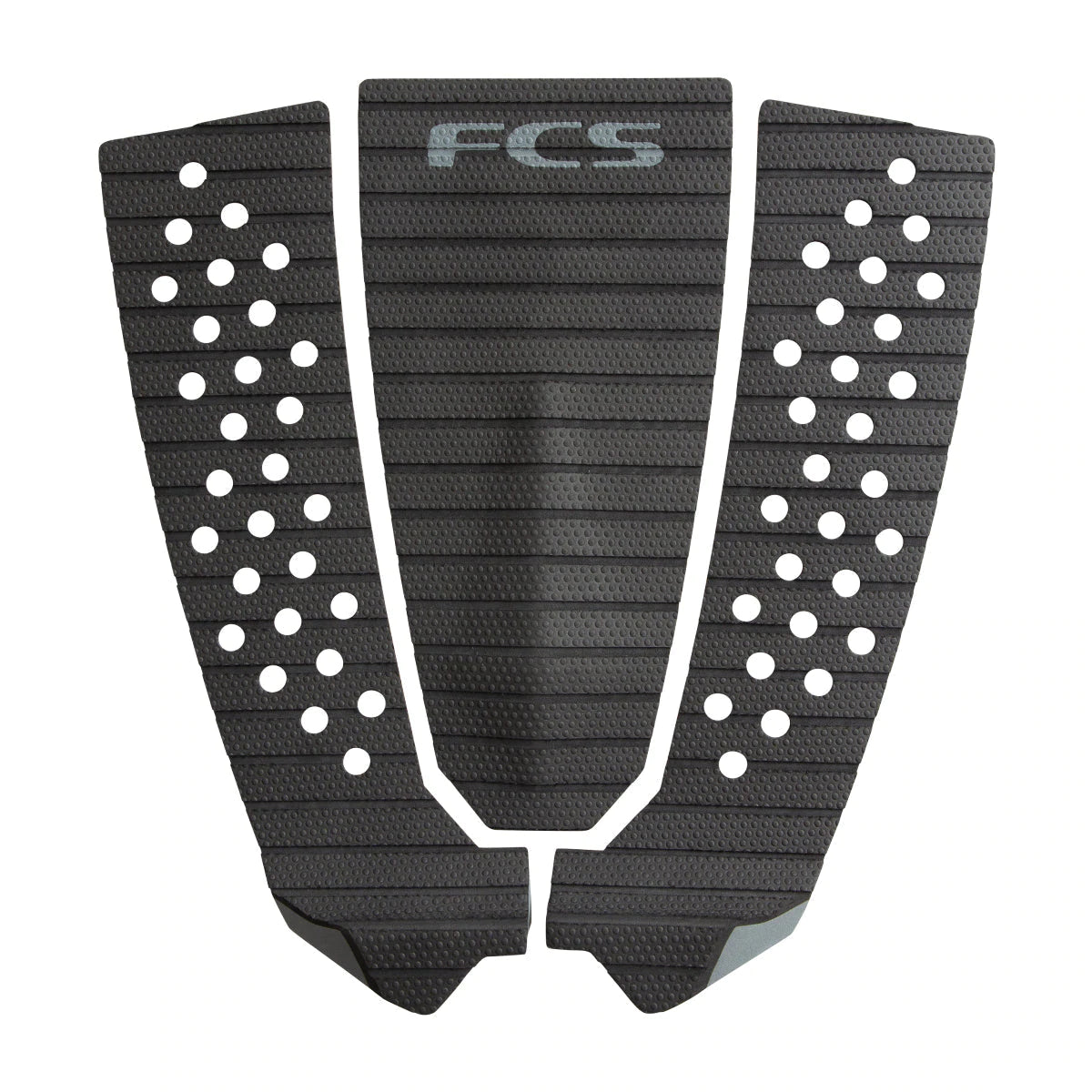 FCS Filipe Toledo Tread-Lite Surf Tailpad - Black/Charcoal | Tail Pads | FCS