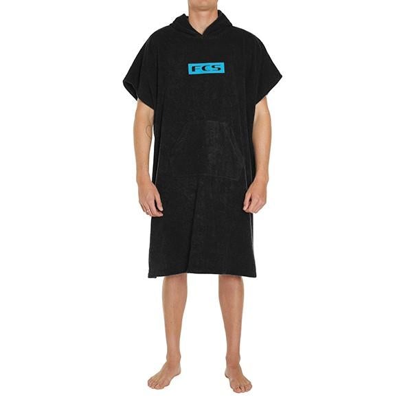 FCS Towel Poncho Changing Robe - Black | Changing Robes | FCS