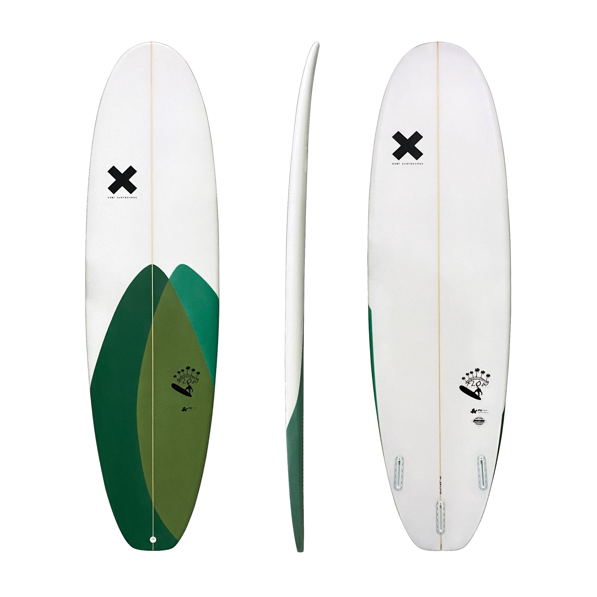 Next Flow Mini Mal EPS Surfboard (Green) | Surfboards | Next