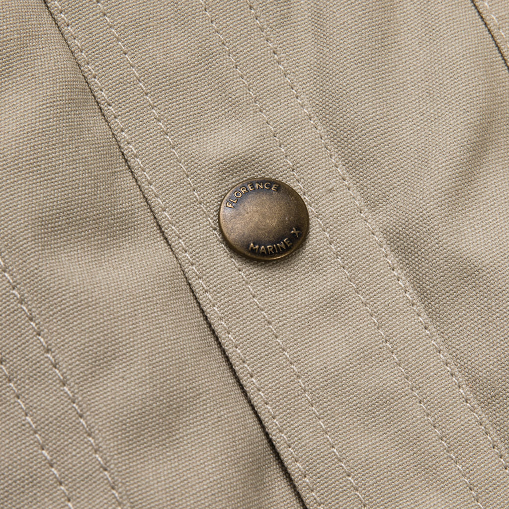 Florence Windstop Overshirt - Sand | Shirts | Florence