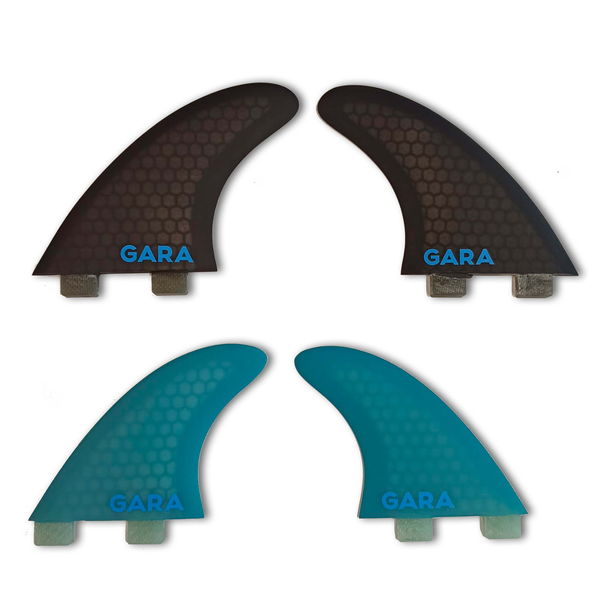Gara Double Tab Quad Fin Set | Fins | Gara