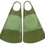 Hydro OG Surf Swim Fins - Green/Olive