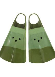 Hydro OG Surf Swim Fins - Green/Olive