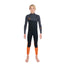Dakine Kids Quantum Chest Zip Full Suit 5/4/3 (Black / Orange)